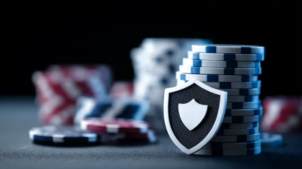 A woman smiling while playing online games on her laptop, surrounded by neon casino elements, showcasing 4777BET1’s diverse game collection.